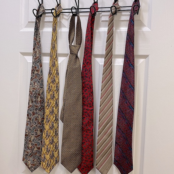 Valentino Other - Vintage Designer Silk Tie Bundle Valentino/Dior/Missoni/Givenchy/LRL/Renta
